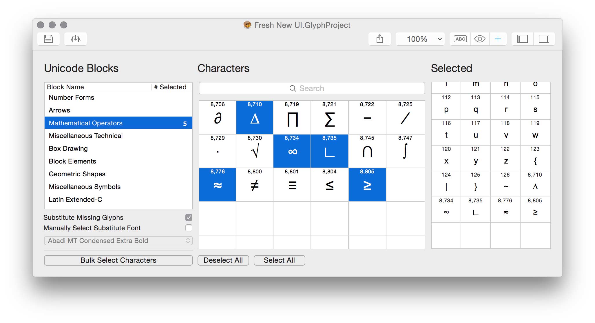 typography generator for mac 2016